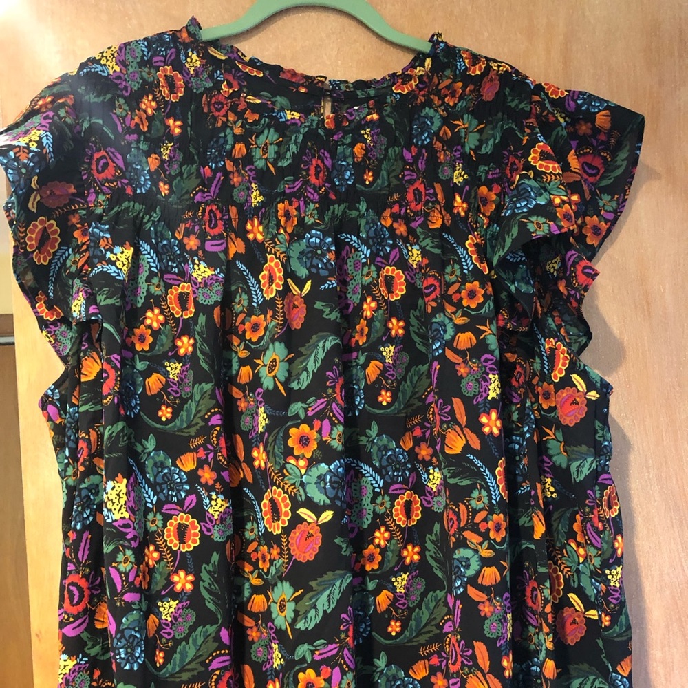 NWT Melloday (Nordstrom) Floral Shirt